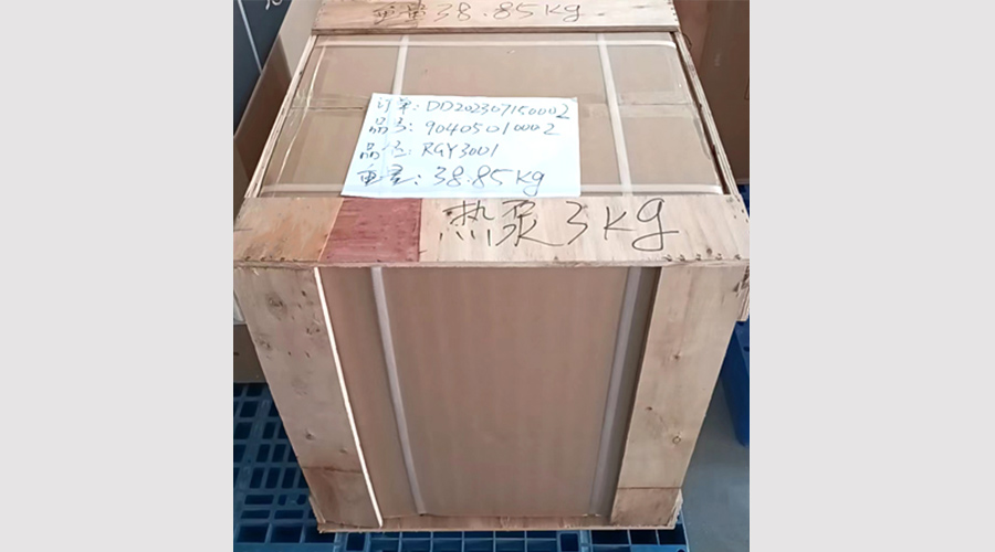 吸引客戶關(guān)注！金環(huán)電器熱泵滾筒干衣機(jī)小樣出貨國外